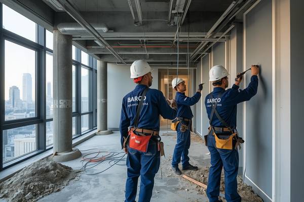Ремонт офиса 180 м² на Арбате: уложились в арендные каникулы — Этап работы